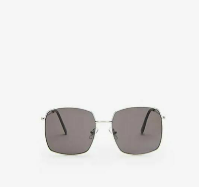 Express square frame sunglasses Express black square sunglasses with black frame and... | Depop main image 3