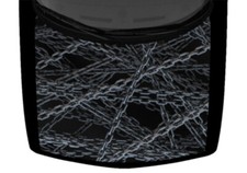 Chain Link Pattern Truck Hood Wrap Vinyl Car Graphic Decal 58