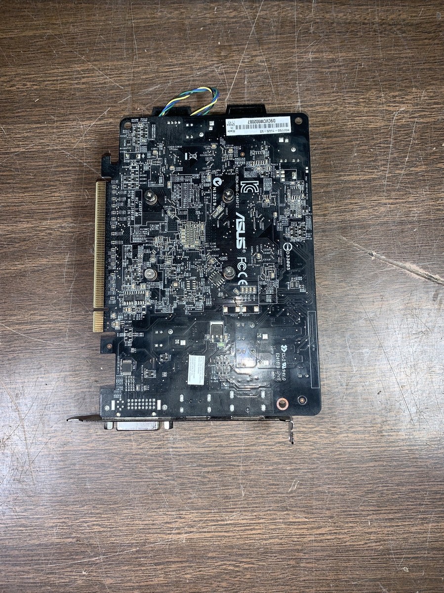 HD7750-1GD5-V2 ASUS ATI RADEON HD7750 1GB DDR5 PCI-E VIDEO CARD