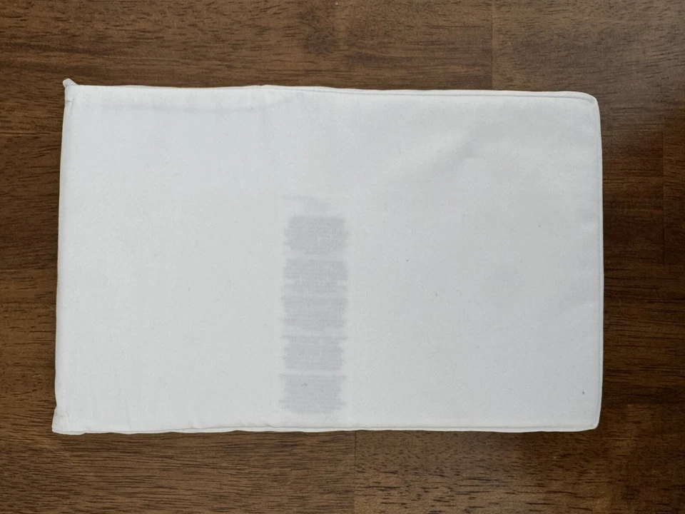 NWT Ralph Lauren Organic Cotton Standard Sham Blue Stripe Embroidered Sateen - Image 3 of 4