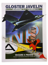 British RAF Gloster Javelin Delta Wing Fighter Soft Cover Reference Book