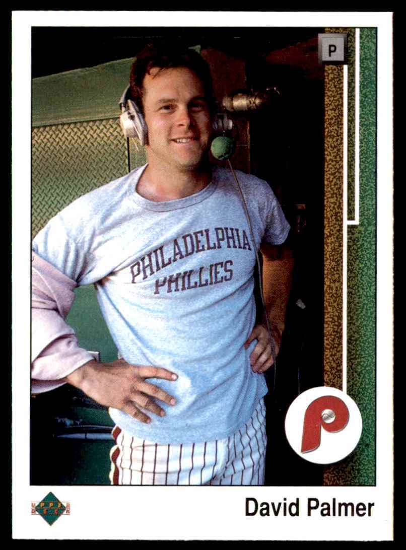 1989 Upper Deck David Palmer Philadelphia Phillies #515