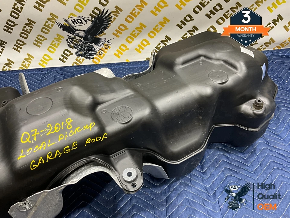2017-2019 AUDI Q7 GASOLINE FUEL GAS TANK RESERVOIR W/ FILLER NECK OEM - Image 4 of 4