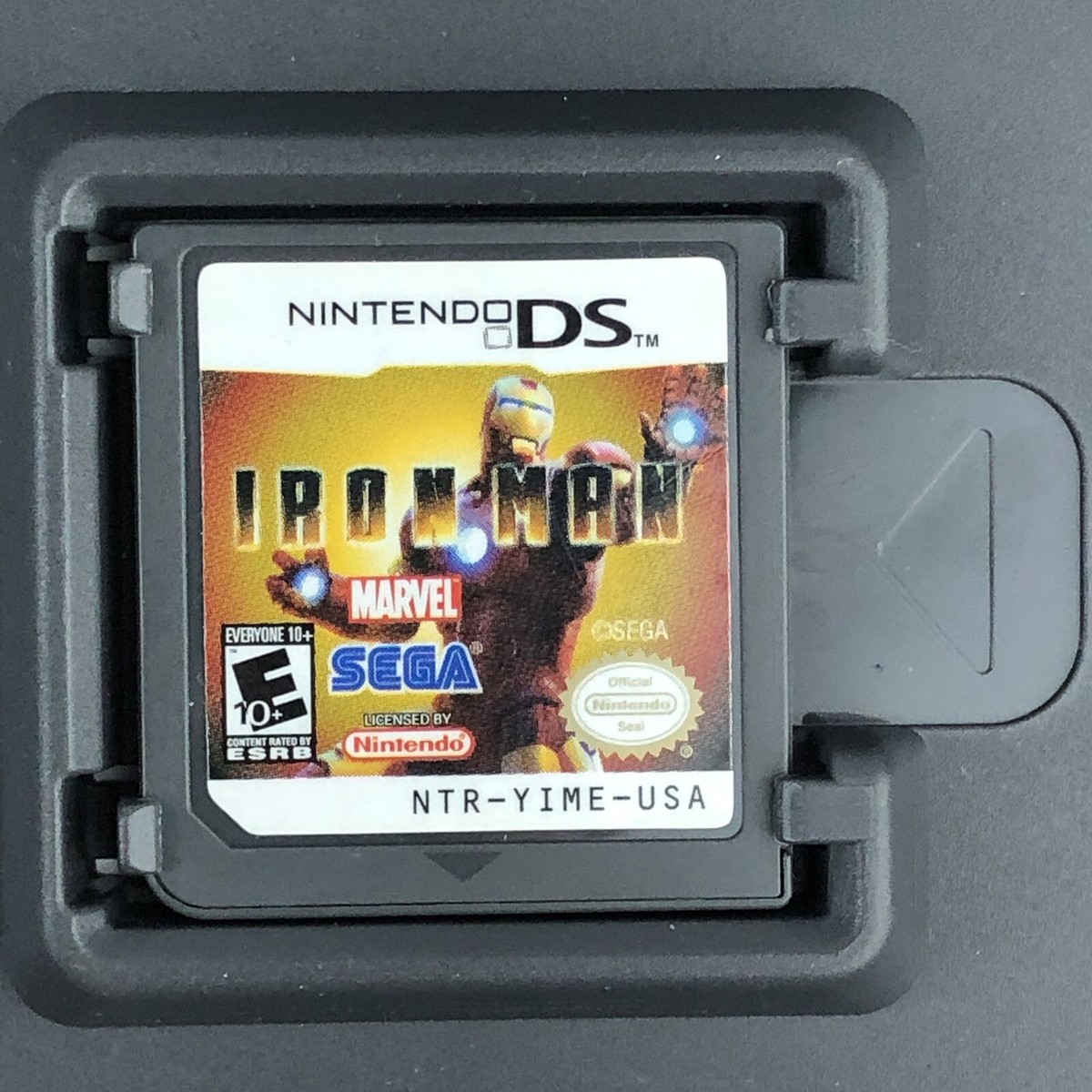 Iron Man (Nintendo DS, 2008) Game, Box, Booklet HG48