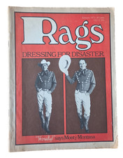 January 1971 Rags Magazine, Published by Baron Wolman, Fashion / Culture Vintage