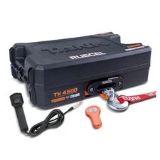  12V DC Electric Portable Utility Winch 4500lb/2041kg Single Line Pull with 