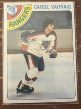 1978-79 Topps - Carol Vadnais #85