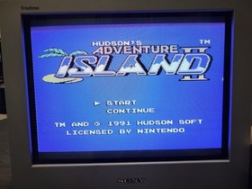THE ADVENTURE ISLAND 2 PART TWO PAL A ITA MATTEL Nintendo NES Completo
