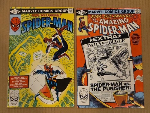 Amazing Spider-Man Annual #14, 15 Lot of 2 Marvel 1980 1981 VF