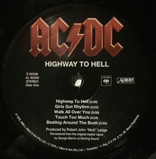 AC/DC - Highway To Hell |1 LP | Black Vinyl | Classics That Never Get Old