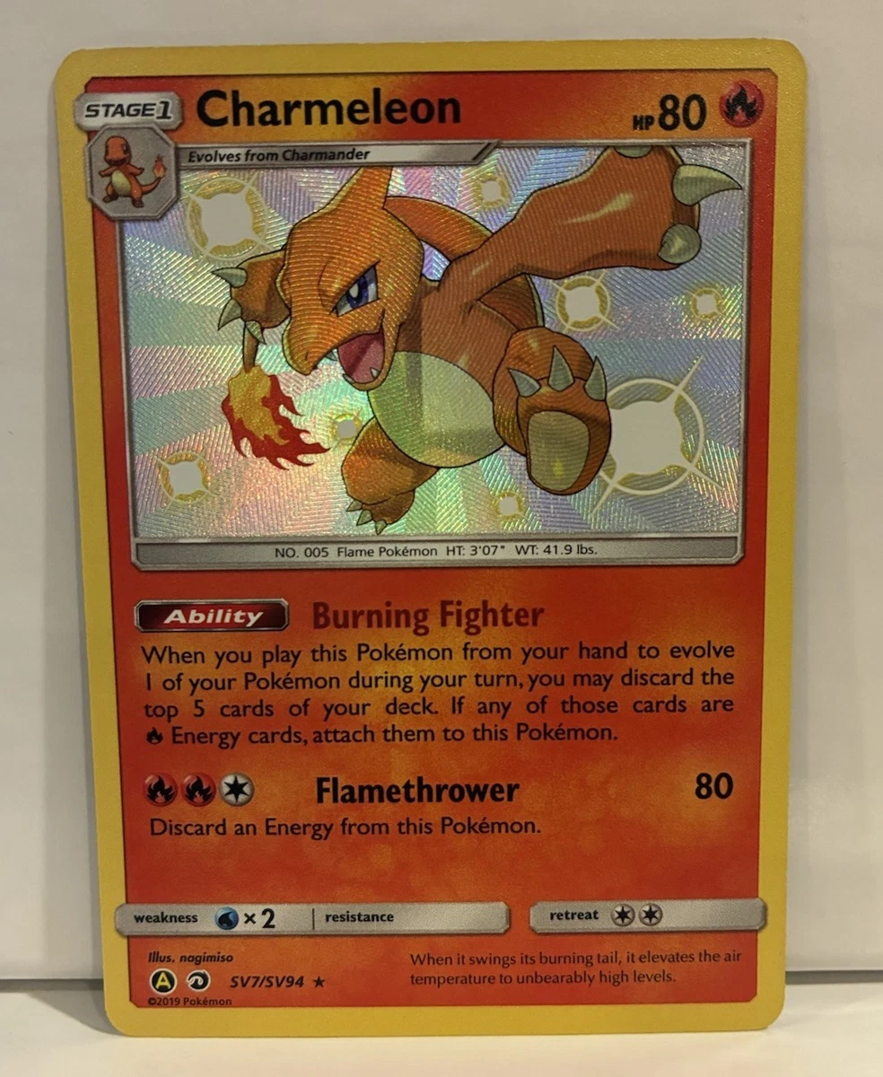 charmeleon pokemon card ebay Pokemon Card Charmeleon 005/165 Scarlet & Violet 151 Reverse Holo Near Mint