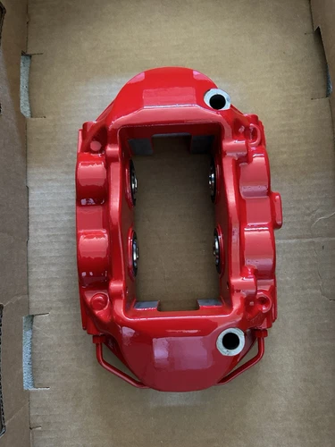 Lexus Brembo GT4 4 Piston BBK Rear Passenger Bleeders Stripped. Please Read - Picture 2 of 9