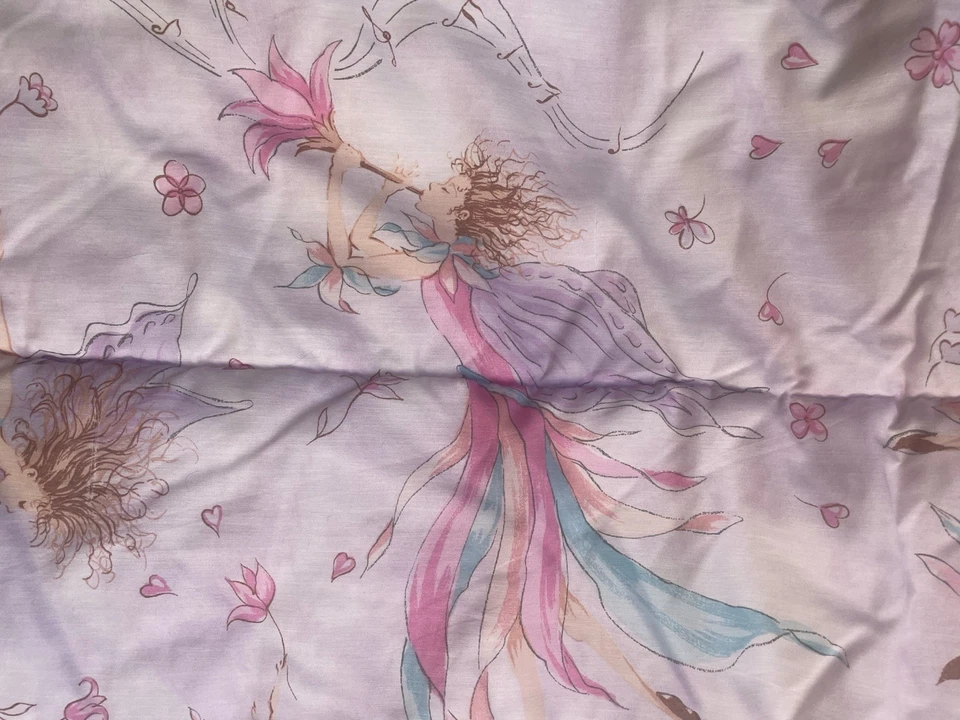 Girls Whimsical Fairy Pixie Twin Bed Comforter Pillow Sham & Bed Skirt - Image 3 of 4