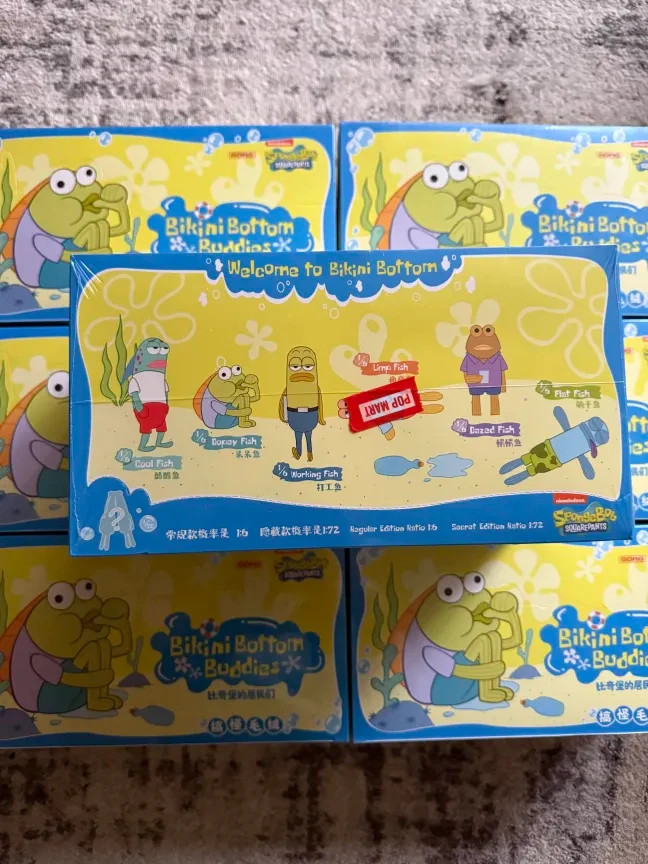 POP MART X SpongeBob Squarepants Bikini Bottom Buddies Series