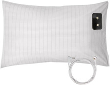 Grounding Pillowcase Queen with 10 Silver Fiber Conductive Grounding Pillow Cas