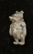 Broche prendedor Disney Winnie The Pooh plata esterlina 925 Van Dell firmado V.D.S.S.S.
