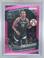 Chelsea Gray 2025 Panini WNBA Prizm #111 Pink Velocity /79