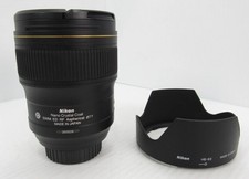Nikon AF-S NIKKOR 28mm f/1.4E ED Lens FX Gold Ring with HB-83 Hood and Filter
