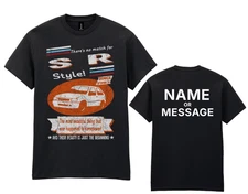 Mens Nova SR 1983 Vauxhall Car T-Shirt - Personalised Name Message Gift Retro