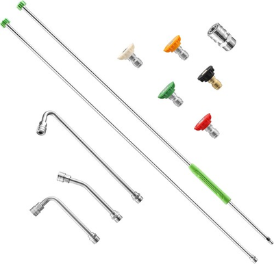 #ad Pressure Washer Extension Wand 120quot; Stainless Steel Power Washer Lance With Mol $80.02