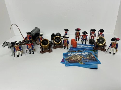Vtg Playmobil 3111 + More. 11 Royal Navy Soldiers & More.