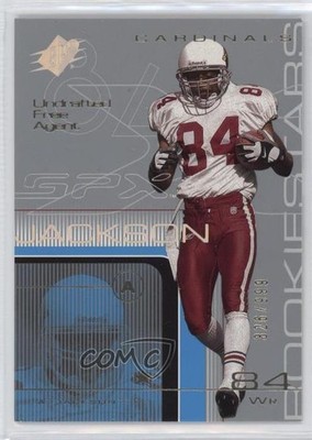 2001 SPx Rookie Stars /999 Arnold Jackson (White Jersey) #124 Rookie RC 8d2