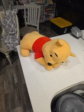 Lounging Winnie the Pooh Plush Bear Large 22" Pillow 2001 Fisher Price Disney