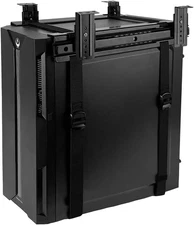 Under Desk Slide Out PC Mount with Anti-Scratch Sponge, Adjustable CPU Holder Br