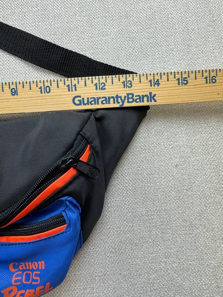 Canon Eos Rebel Fanny Pack Vintage Blue Orange Foam - Image 4 of 4