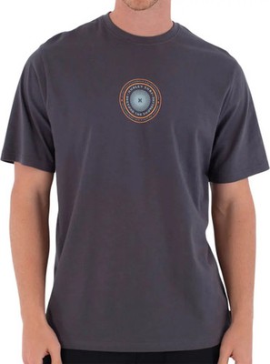 HURLEY Shirt Tshirt Oberteil PRINTING PRESS PINHEIROS T-Shirt 2026 dark stone