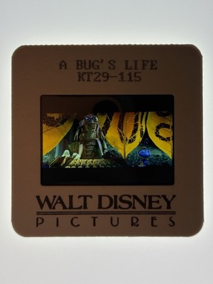 Walt Disney Pictures A Bug s Life (1998) Film Press Slide: Hopper & Flik