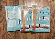 Spanx LOVE YOUR ASSETS Shaper SZ 6 NUDE High Waist Mid-Thigh Super Control