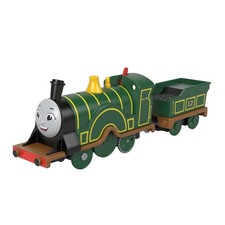 Thomas Friends Motorized Toy Train Emily Battery-Powered Engine with Tender...