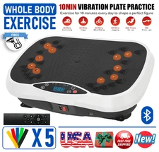 NEW Vibration Platform Exercise Machine Whole Body Workout Vibrate Plate Fitness