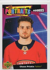 2020-21 Upper Deck - Ud Portraits Rookies Chase Priskie #P-53 (RC)