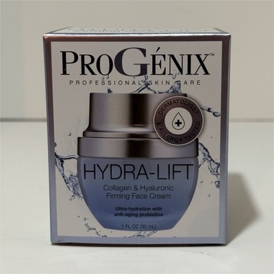 ProGenix Hydra-Lift Face Cream Collagen Hyaluronic Acid Peptides 1 fl oz