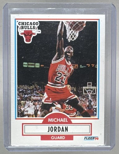 Michael Jordan 1990 Fleer #26