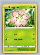 Exeggcute 001/172 Brilliant Stars Carta Pokemon TCG Non Holo NM 2022 BRS Inglese