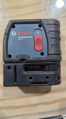 #ad Bosch Professional GPL 3 Laser Level Self Leveling Cross Line Point Laser Tool $54.99