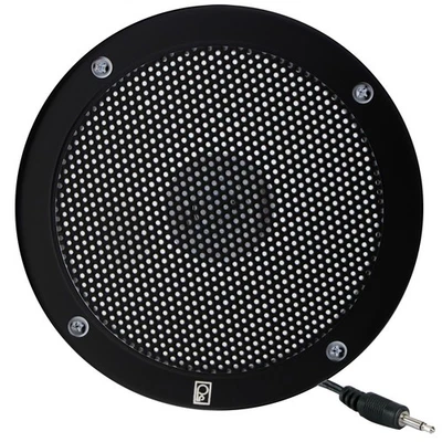 Poly-Planar MA-1000 5-Inch VHF Extension Speaker Black – Marine Grade Communicat - Photo 1/3