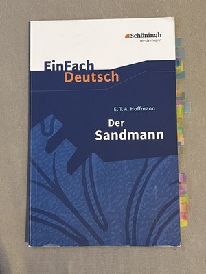 Einfach Deutsch: Der Sandmann  von Hoffmann, Ernst Theod... | Buch | Zustand gut