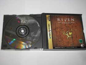 Riven: The Sequel to Myst (Japanese) Sega Saturn Japan import +obi US Seller