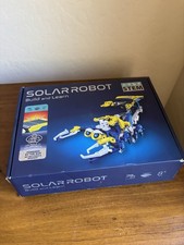 Solar Robot Build And Learn STEM Educational Toy  open Box