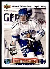 1991-92 UPPER DECK MARKO TUOMAINEN #675