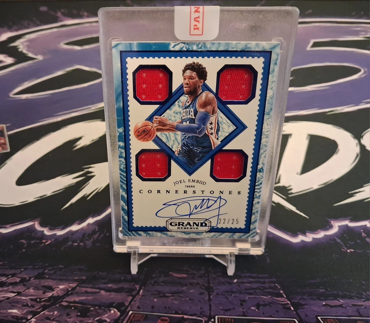 Panini Noir エンビード Embiid 直筆サインカード Auto 25+ Joel Embiid Basketball Sports Trading Cards & Accessories
