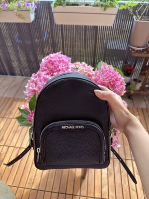 Michael Kors Rhea Zip Mini Backpack - Schwarz - Echtleder - Neu