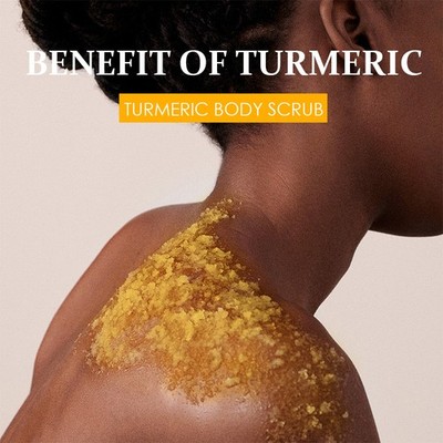 Turmeric Body Cleanser Facial Scrub Cleansing Oil Control Blackhead Remover Shri