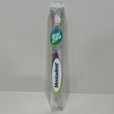 Mentadent 41 Toothbrush Soft Compact Head Flared Side Bristles Pink Oral Care