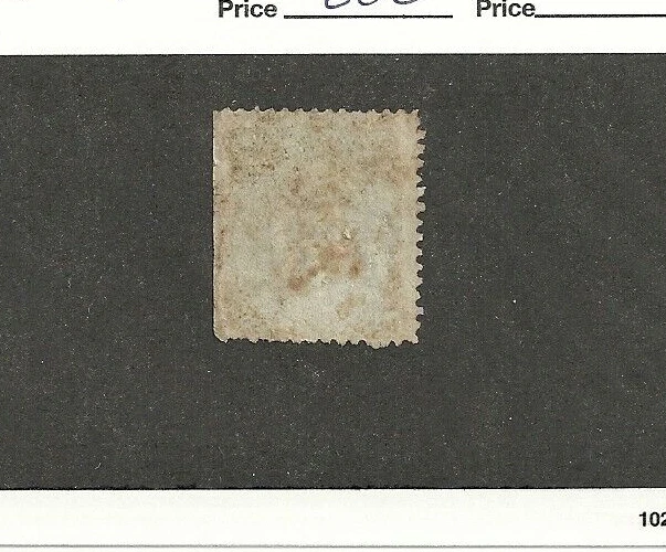 US Scott # 63, un centavo color ultramar, 1861, CV $850 Foto 2 de 2