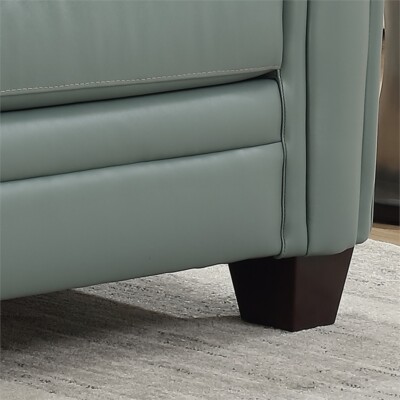Maklaine tufted best sale leather sofa